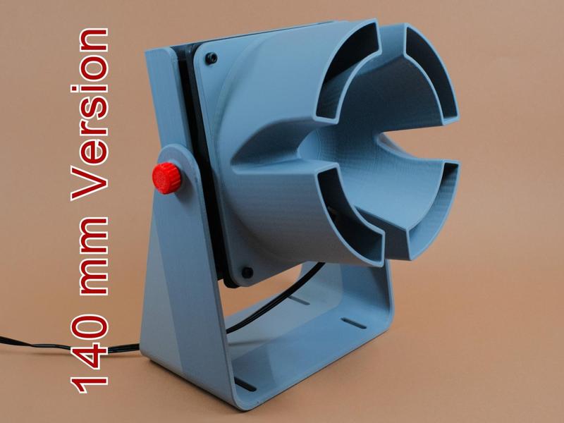 PC Fan Blower Mod / Noctua Desk Fan / 140 mm