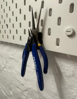 Ikea Skadis plier holder
