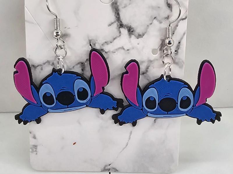 Stitch Head Earrings