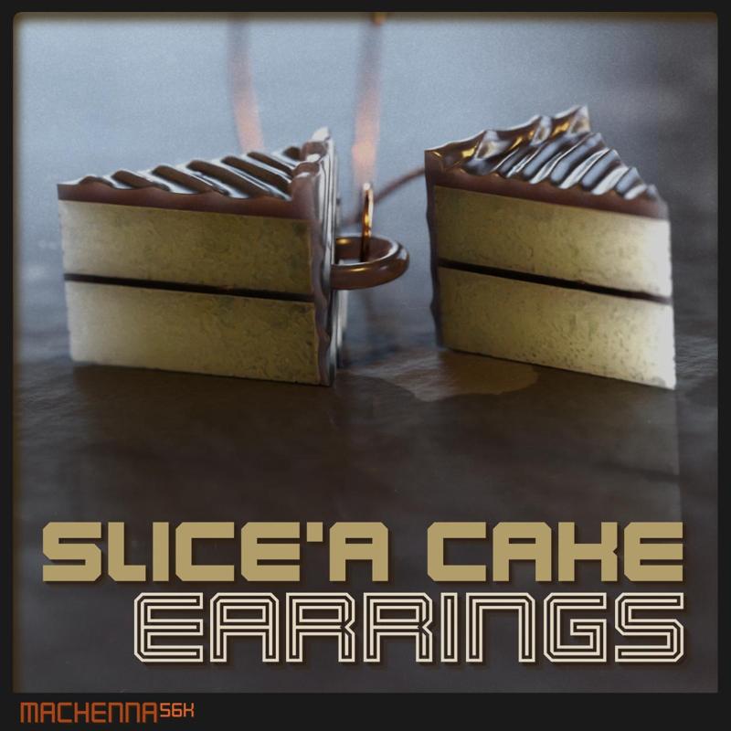 Slice'a Cake Earrings