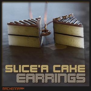 Slice'a Cake Earrings