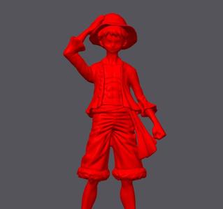 Monkey D. Luffy - One Piece 3d Scan