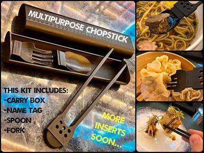 MULTIPURPOSE CHOPSTICK - INTERNATIONAL CUTLERY KIT