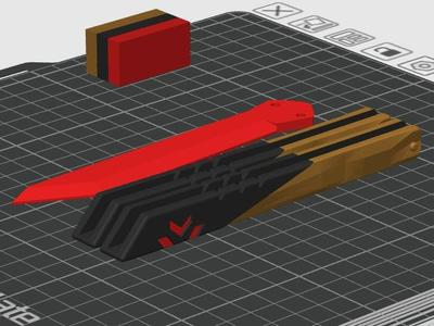 Champions Valorant Butterfly knife