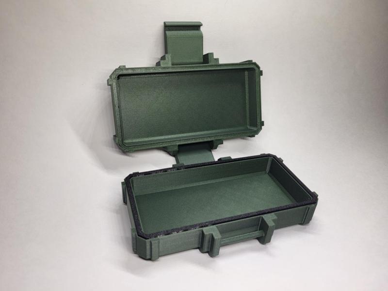 Mil - Box With Gasket tough waterproof container