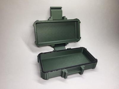 Mil - Box With Gasket tough waterproof container