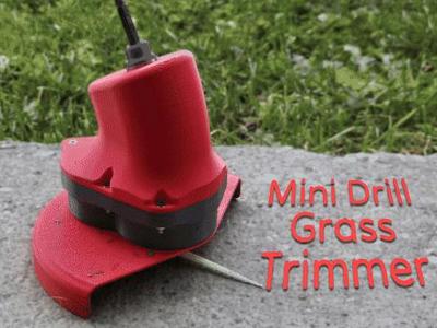 Mini Drill Grass Trimmer