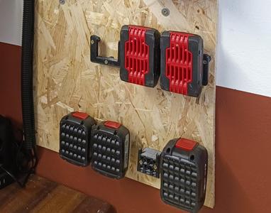 Bosch Battery Blue Green Professional Wall Mount