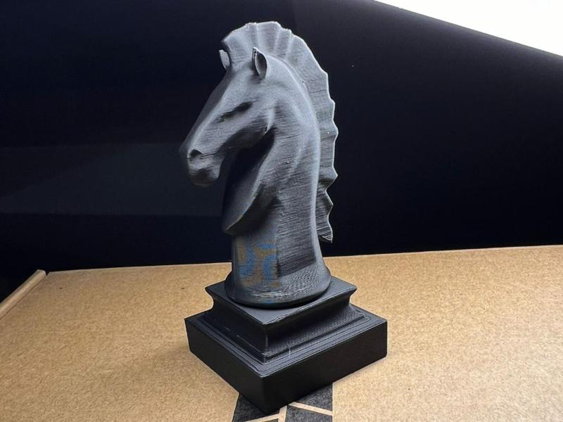 Knight chess piece, AI Generated