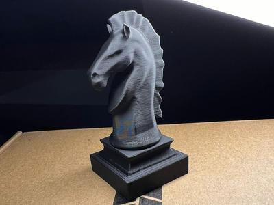 Knight chess piece, AI Generated
