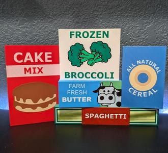 Preschool Play Kitchen Food