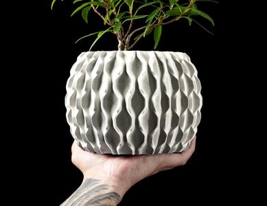 Chain Planter Pot by MODERN MACHINE   