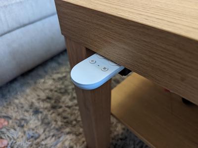 Google Chromecast TV Remote Push-Click mount