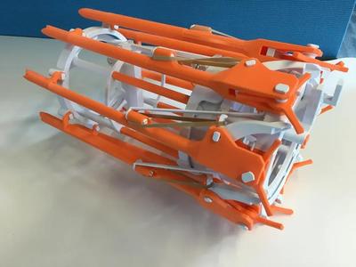 The Arcus rubber band gun complete