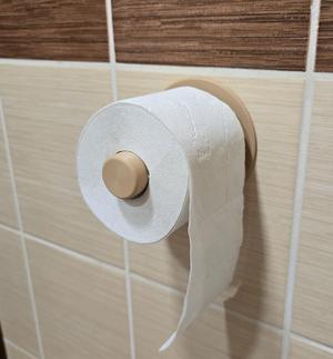 Minimalist Toilet paper holder + shelf module