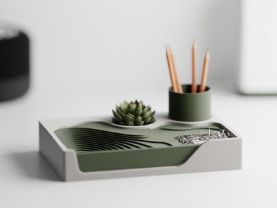 Stepped Desk Organizer