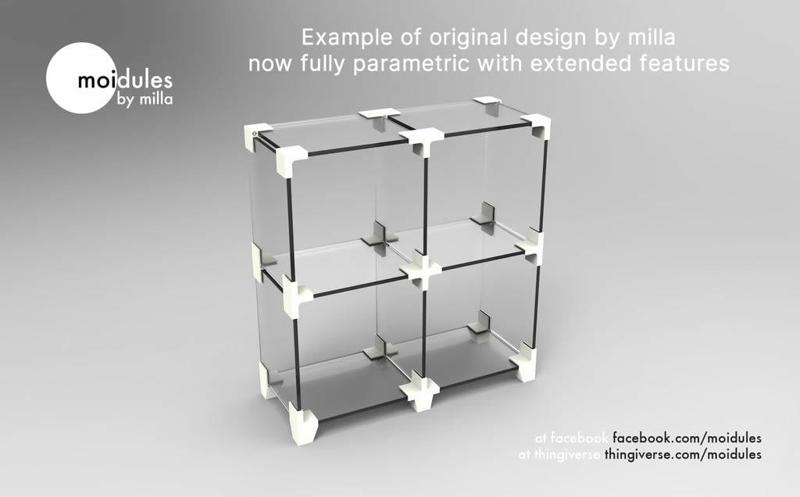 SHELFIE | DIY parametric shelf joiner system