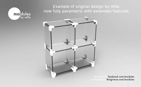 SHELFIE | DIY parametric shelf joiner system