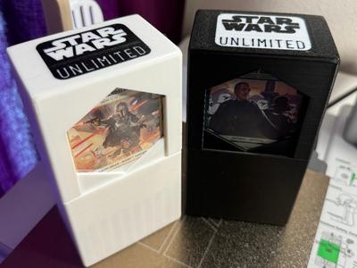 Minimal StarWars Unlimited Deckbox w/ Token Box