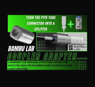 Bambu Lab Coupler Adapter (Splitter Mod)