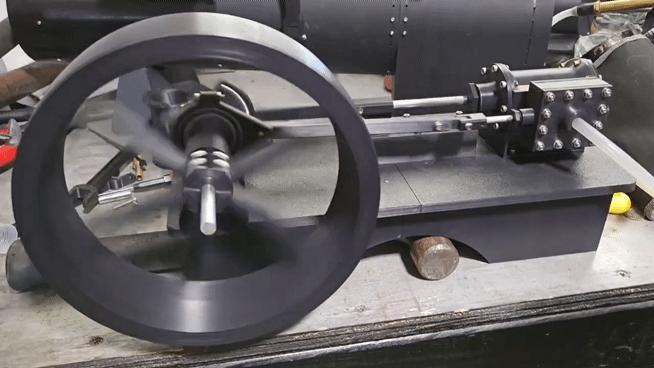 Working Replica Steam Engine (Air Powered "DASV")