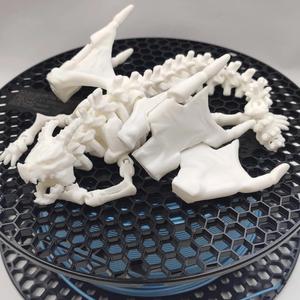 Articulated Skeleton Dragon With Wings V2
