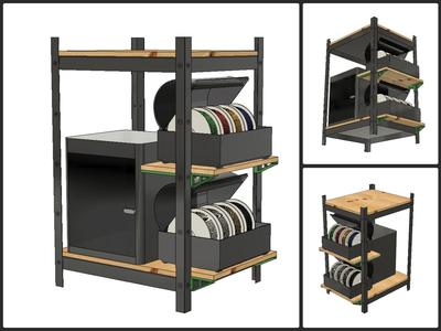 IKEA BROR Shelf extension