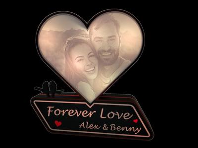 Lithophane Heart best Present by Jonny Dasilva