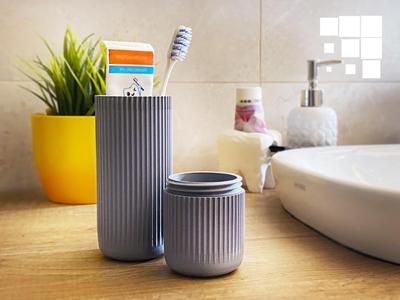 Travel Portable Toothbrush & Toothpaste Holder