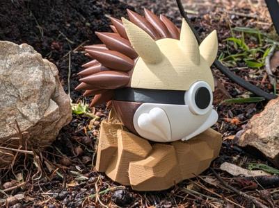 Sandslash Pokeball - MULTIPART