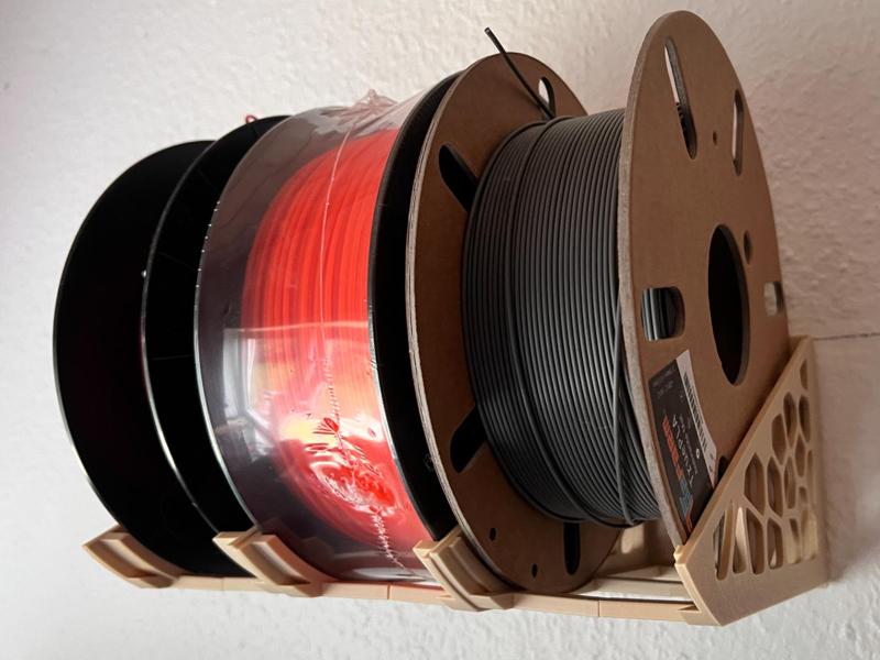 IKEA skadis spool holder