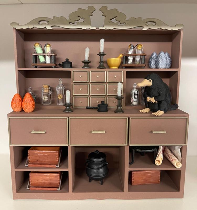 Miniverse Harry Potter cabinet
