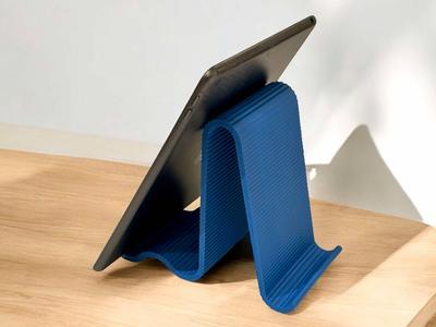 Wave Design Stand - For iPads/Phones/Books