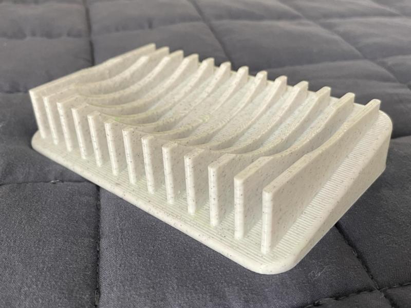 Modern Water Draining Soap Holder