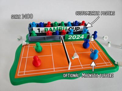 Badminton Sport Fun and Tactics Board