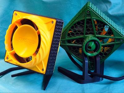 Ball valve desktop fan 球阀桌面风扇 - DKSTUDIO