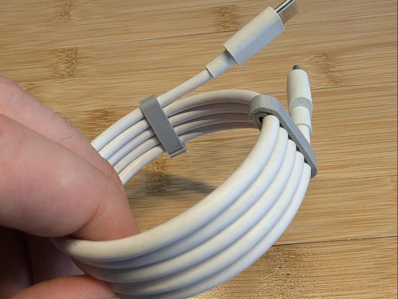 Compact Cable Organizer Clips