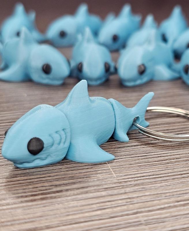 Mini Monster #3 Baby Shark Keychain