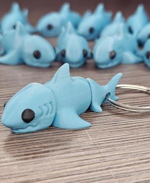 Mini Monster #3 Baby Shark Keychain