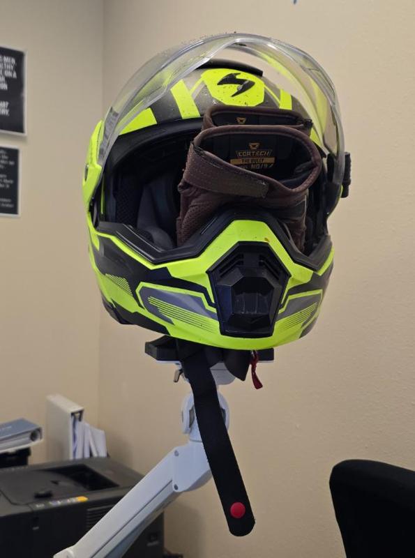 Helmet Hanger - VESA Compatible