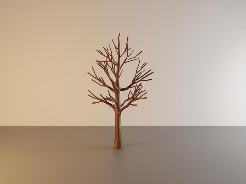 Dead tree terrain piece #4