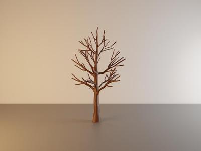 Dead tree terrain piece #4