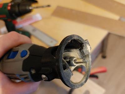 Dremel Router Attachment (Height adjustable)