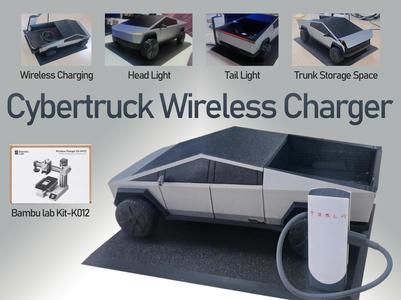 Cybertruck wireless charger