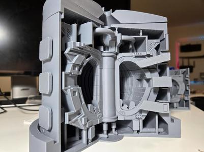 Tokamak Fusion Reactor 3d Print Model