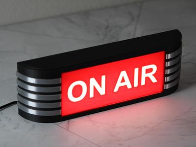Studio / Podcast 'On Air' Desktop Sign