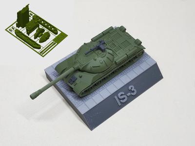 IS-3 Heavy Tank Kit Card|1/72tank|