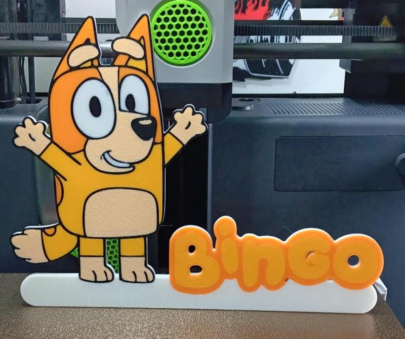 bingo from bluey (door)stand