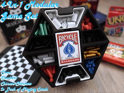 4-in-1 Modular Game Set