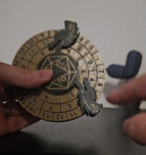 Dnd dragon spinner dice D4 D6 D8 D10 D12 D20